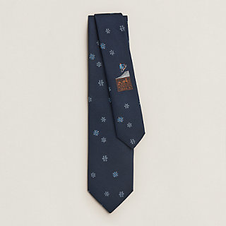 【buruaaaaaaaa/エルメス】ネクタイ エルメス Hermes HERMES ネクタイ TIE 7cm フランス製 シルク